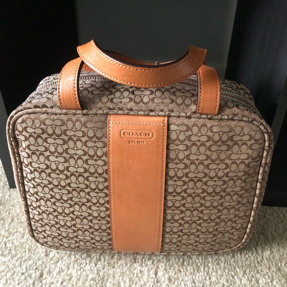 Coach Brown and Khaki bag